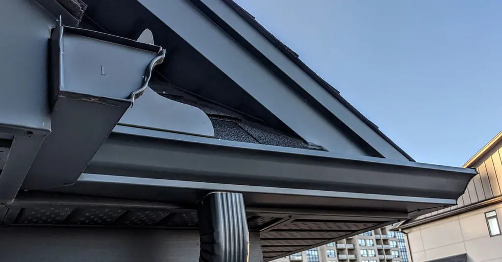 black gutter installation in new jersey