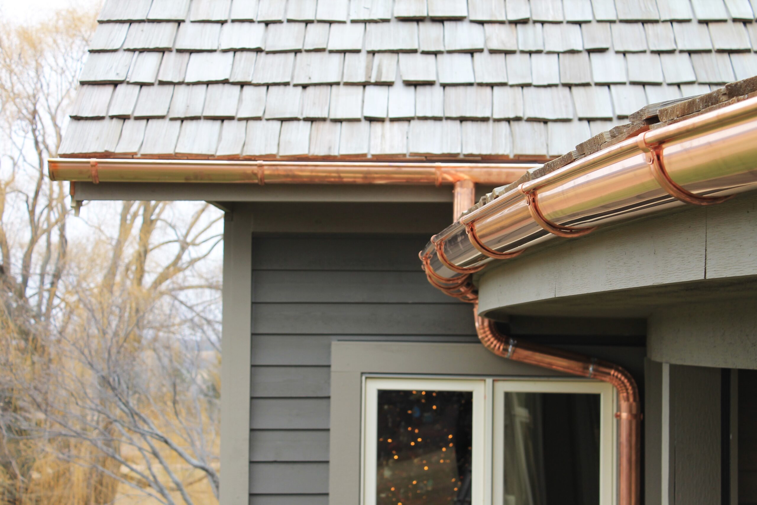 copper gutter installation in Princeton new jersey